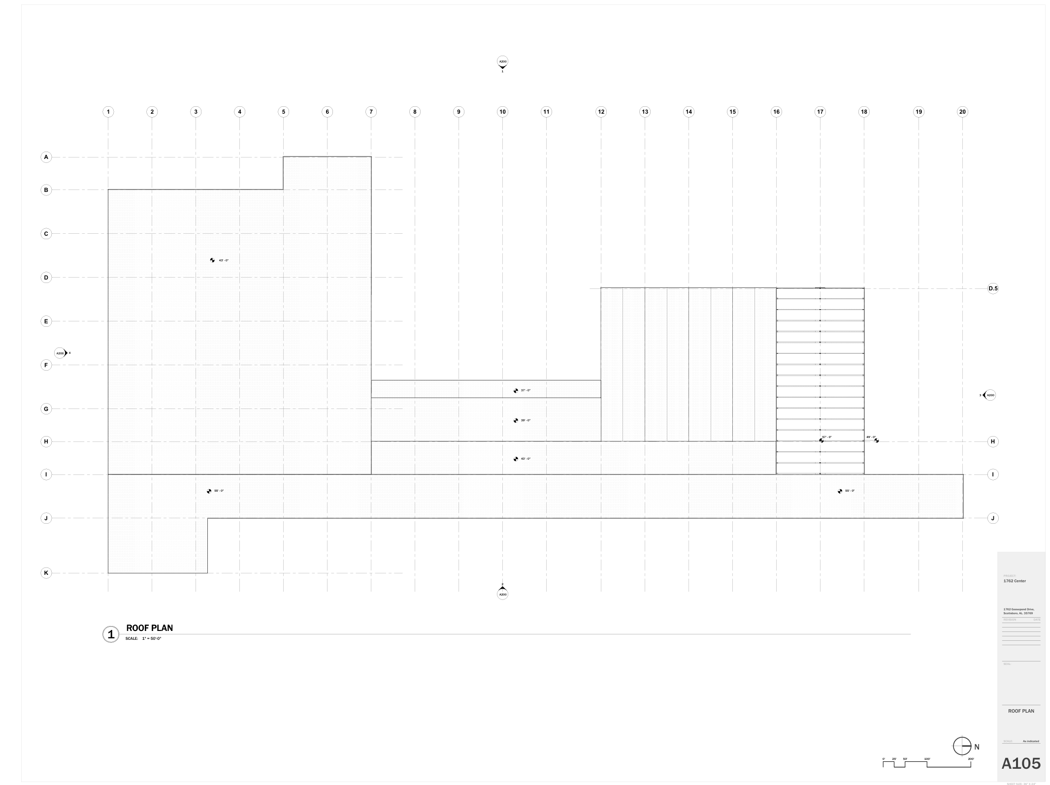 Roof plan